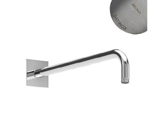 Душевой кронштейн, настенный - 65x65х3 BlueQ 145 622 3ST хром матовый