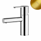 Смеситель для раковины Lusa 101 000 4SR золото матовое