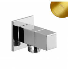 Угловой кран с подключением 1/2 - Quadra 126 200 2SR золото матовое