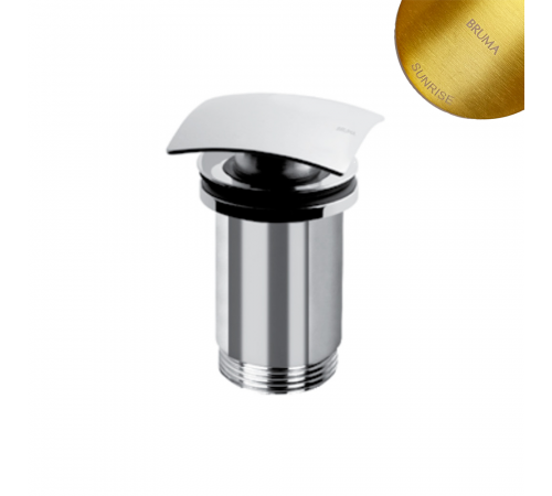 Сливной клапан из латуни push-open 1 1/4 '' - Quadra 139 590 0SR золото матовое