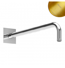 Душевой кронштейн, настенный - 65x65х3 BlueQ 145 622 3SR золото матовое