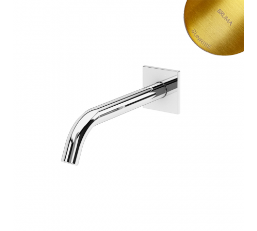 Излив на стену для ванны - EloQ Hera 145 641 2SR золото матовое