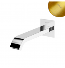 Излив для раковины, настенный, 205 мм - Royale 156 942 5SR золото матовое
