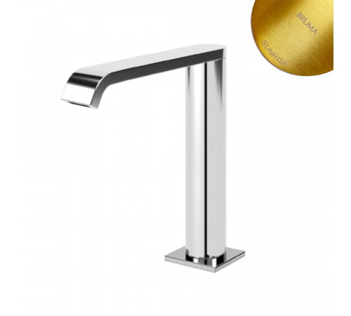 Излив для раковины, настольный - Breeze 156 944 8SR золото матовое