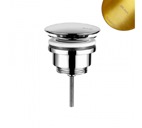 Сливной клапан из латуни push-open 1 1/4 161 002 5SR золото матовое