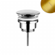 Сливной клапан из латуни push-open 1 1/4 161 002 5SR золото матовое