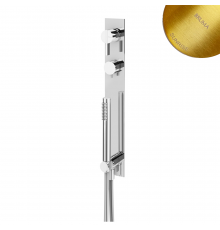 Смеситель для скрытого монтажа, на 2 выхода, с ручным душем Breeze 168 200 2SR золото матовое