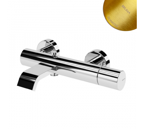 Смеситель для ванны, ручка тип 3 Avalon 189 210 2SR золото матовое