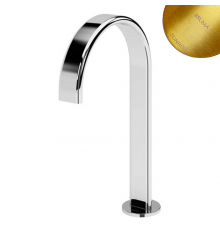 Излив для раковины, настольный, на 3 отверстия - ZenR 191 450 1SR золото матовое