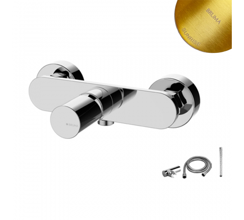 Смеситель для душа Adagio 193 040 1SR золото матовое