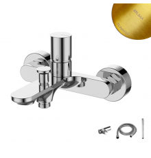 Смеситель для ванны, тип ручки 2 Adagio 193 210 0SR золото матовое