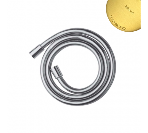 Шланг душевой Lux - 1,0 м 145 632 1PR золото матовое PVD