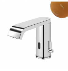 Смеситель для раковины, инфракрасный электронный - Breeze 130 002 4SS бронза матовая