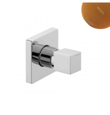 Запорный вентиль 1/2  - Quadra 139 590 3SS бронза матовая