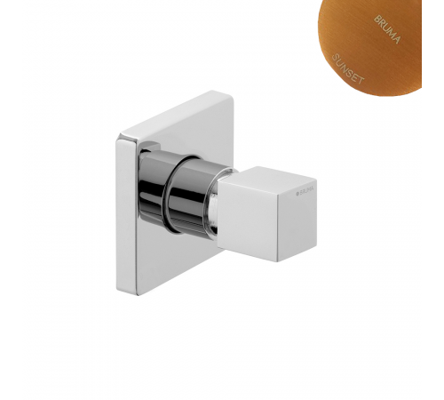 Запорный вентиль 1/2  - Quadra 139 590 3SS бронза матовая