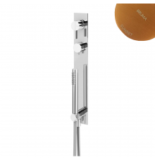 Смеситель для скрытого монтажа, на 2 выхода, с ручным душем Breeze 168 200 2SS бронза матовая