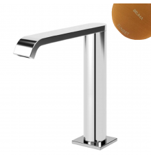 Излив для раковины, настольный, на 3 отверстия - Breeze 168 450 0SS бронза матовая