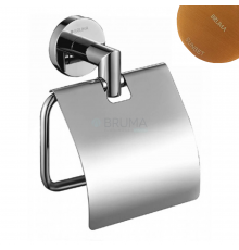 Держатель туалетной бумаги с крышкой Maris 177 001 6SS бронза матовая