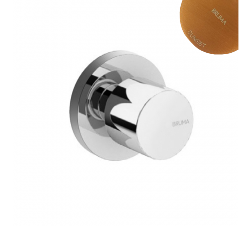 Запорный вентиль 1/2 - EliteR 180 590 3SS бронза матовая